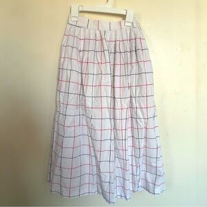 Directions by Brooks A-Line Skirt  - 100% Cotton ,Made in Japan